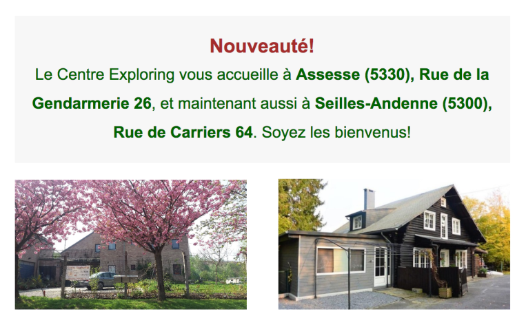 Centre Exploring Assesse et Seilles